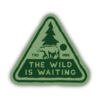 Stickers Northwest, 3", The Wild is Waiting, Sticker